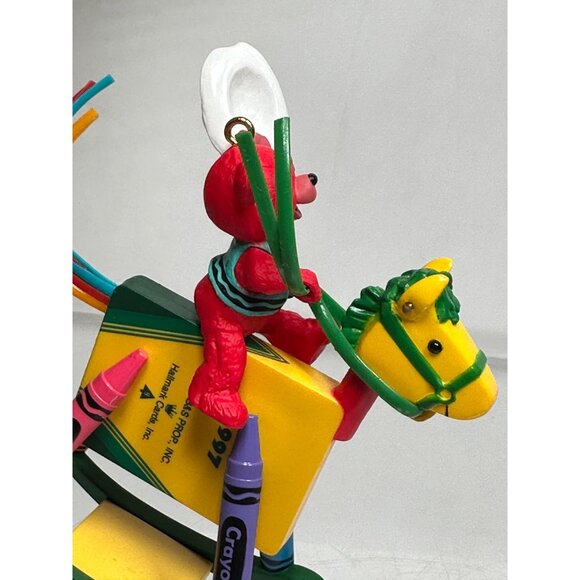 Hallmark Keepsake Ornament 1997 Bright Rocking Colors Crayola Crayon Collection - Picture 15 of 15